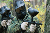 Paintball aktivitet paintball
